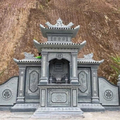 Lăng thờ đá 2 mái