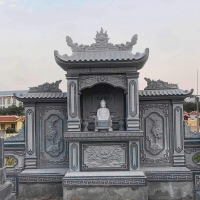 Lăng thờ đá 1 mái
