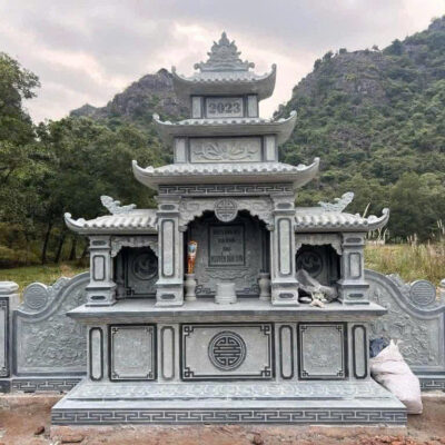 Lăng thờ đá 3 mái