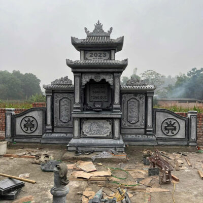 Lăng thờ đá 2 mái