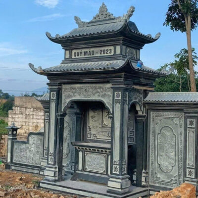 Lăng thờ đá 2 mái