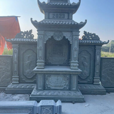 Lăng thờ đá 2 mái