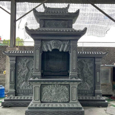 Lăng thờ đá 2 mái