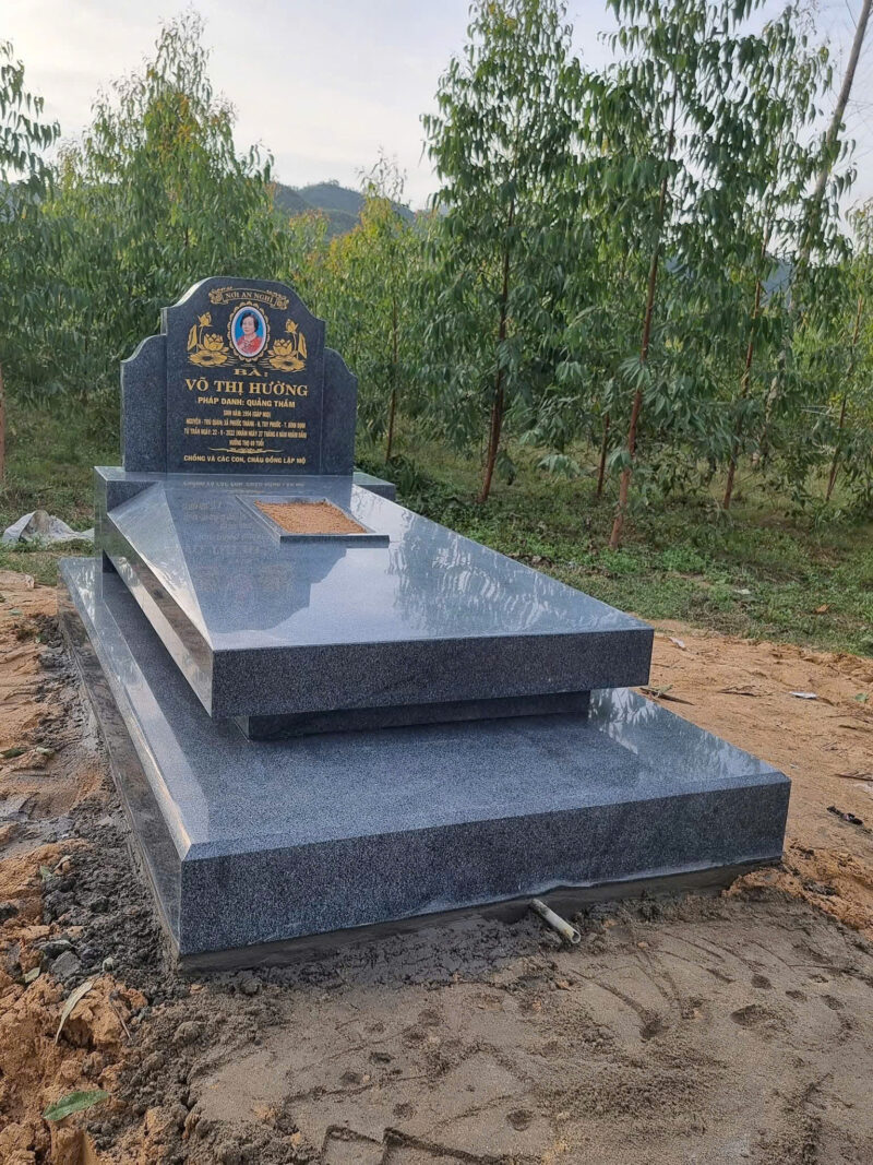 Mộ đá granite hoa cương