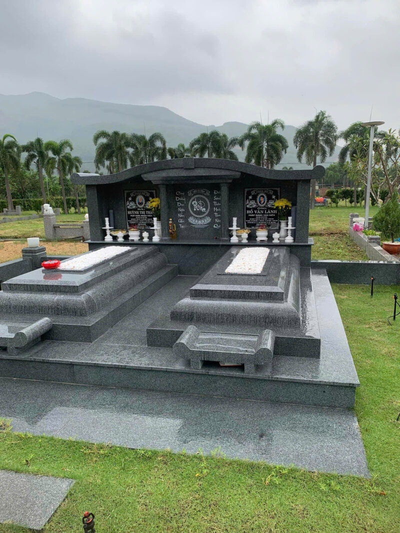Mộ đá granite hoa cương