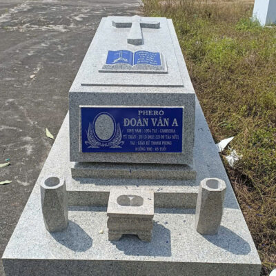 Mộ đá granite hoa cương