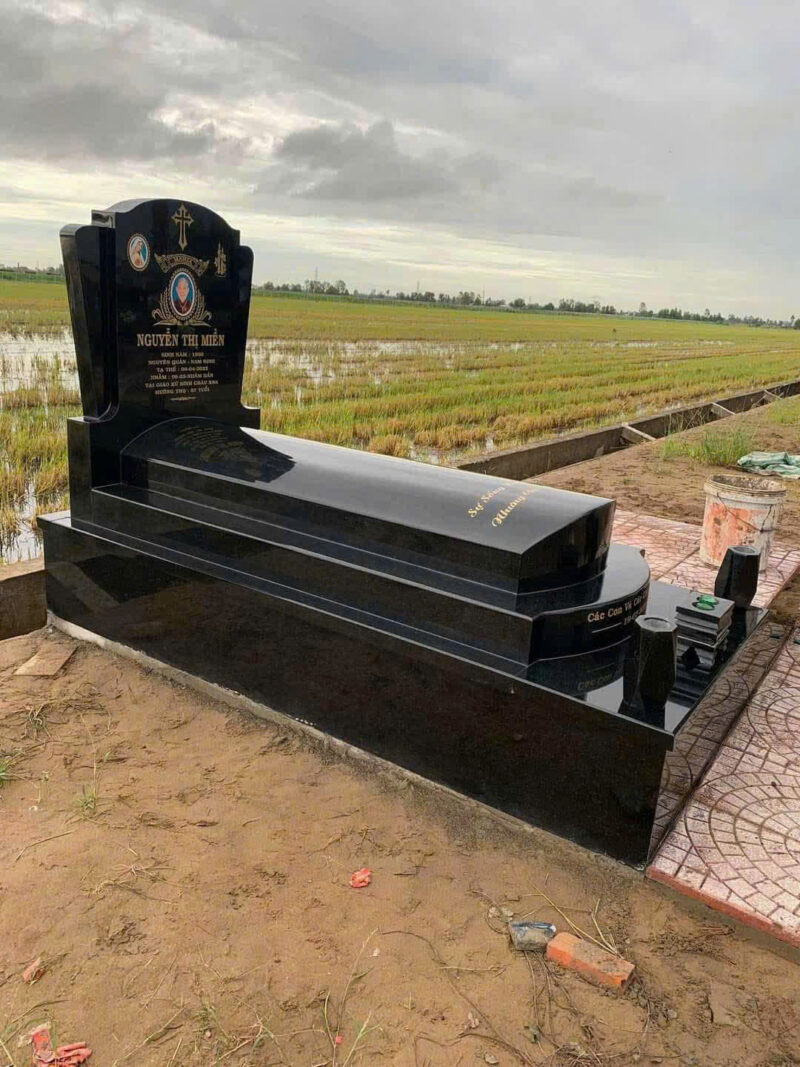 Mộ đá granite hoa cương