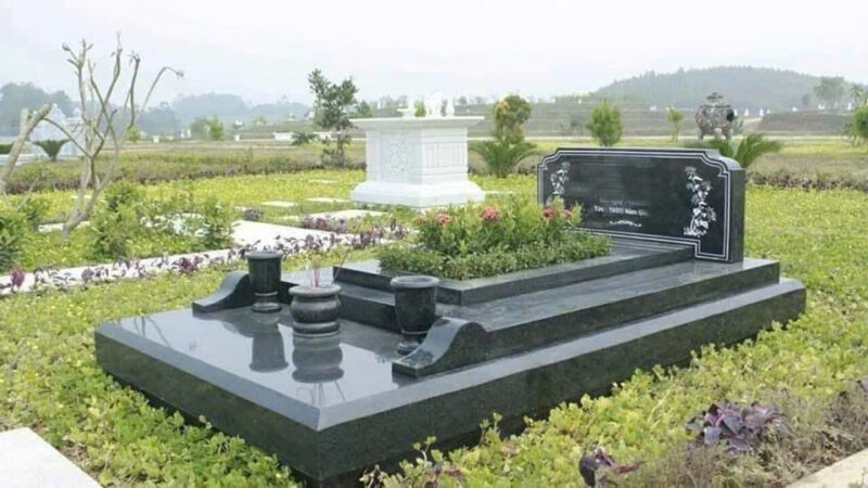 Mộ đá granite hoa cương