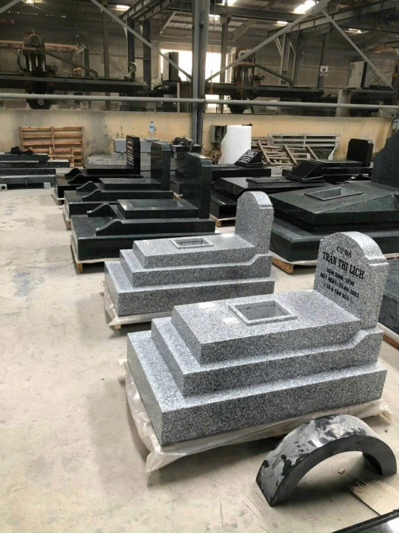 Mộ đá granite hoa cương