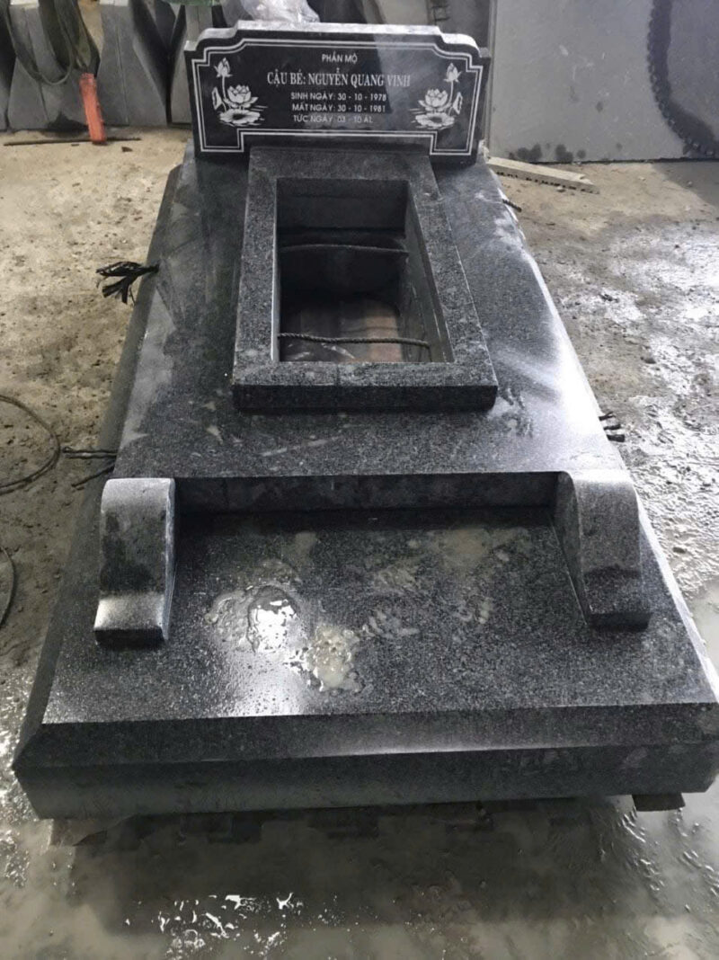 Mộ đá granite hoa cương