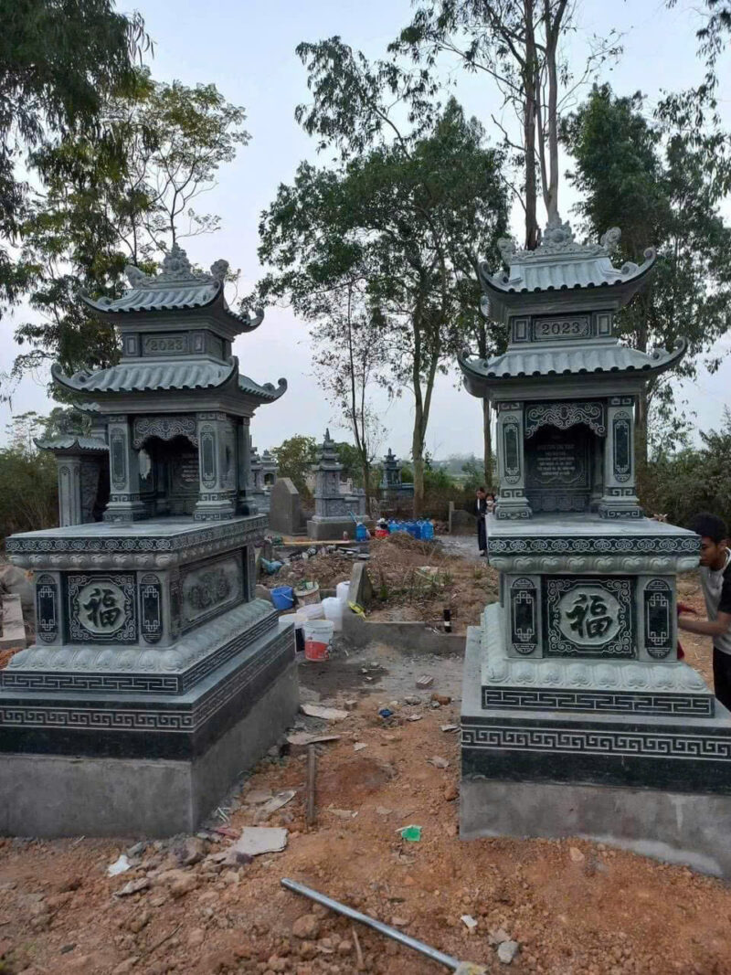 Mộ đá 2 mái