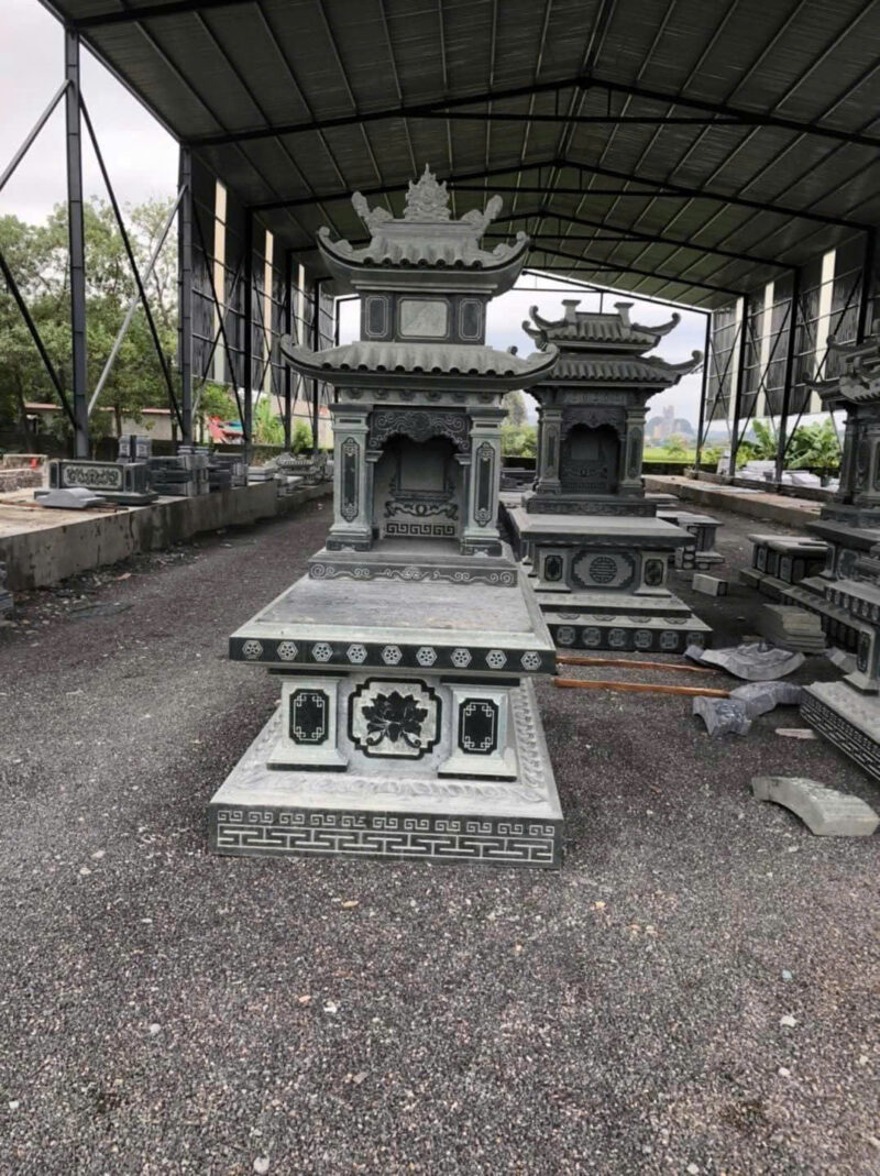 Mộ đá 2 mái
