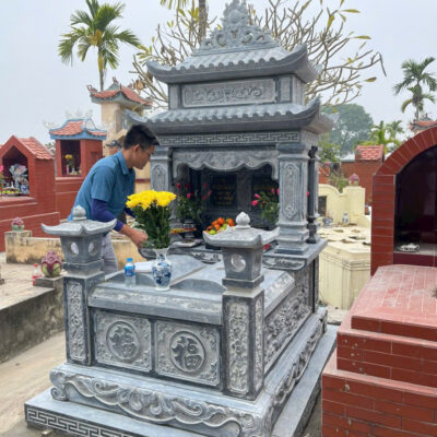 Mộ đá 2 mái