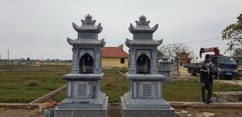 Mộ đá 2 mái