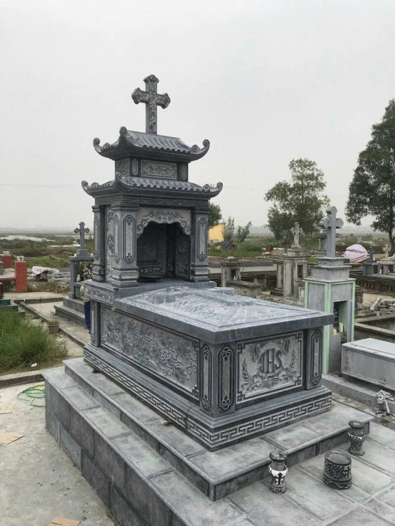 Mộ đá 2 mái