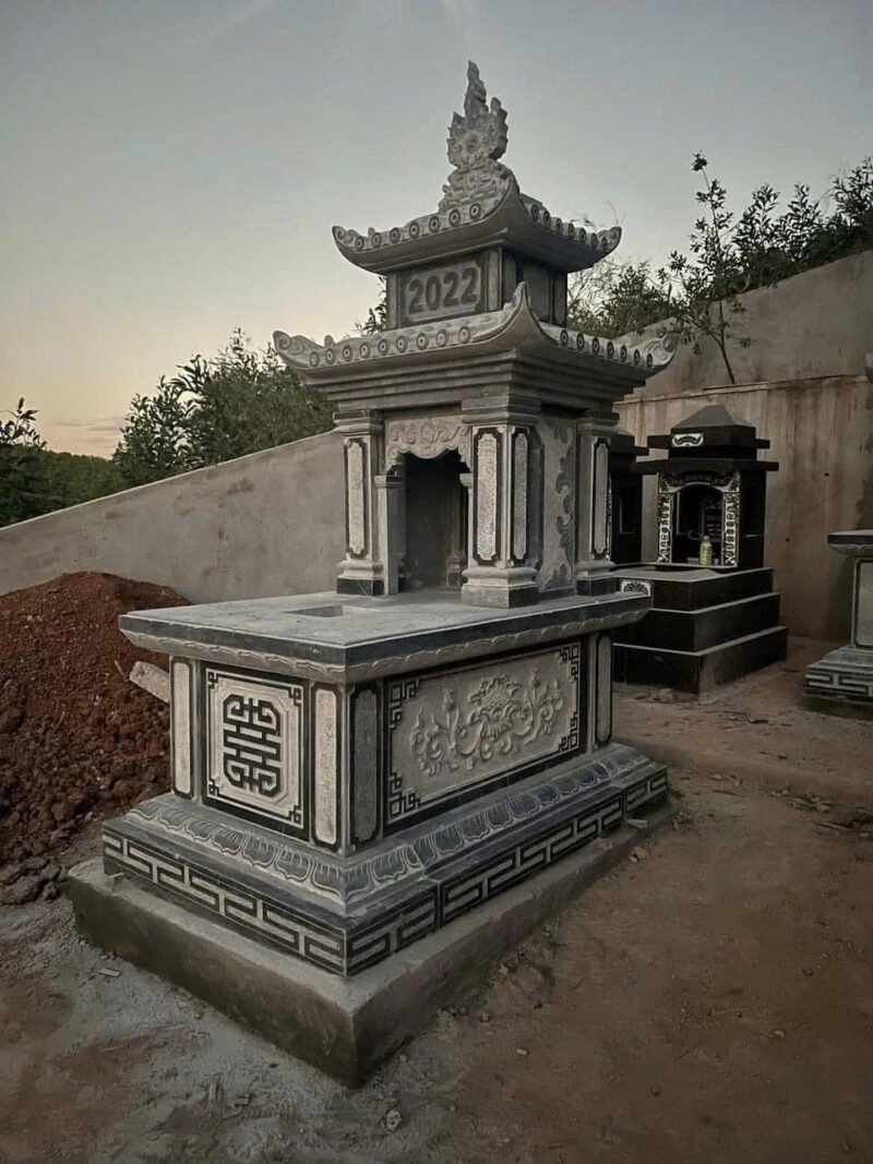 Mộ đá 2 mái